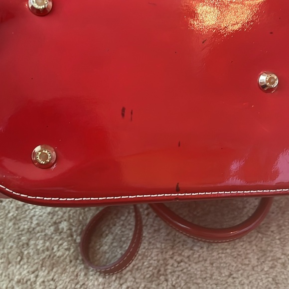 Arcadia Patent Leather Dome Purse - Picture 11 of 13